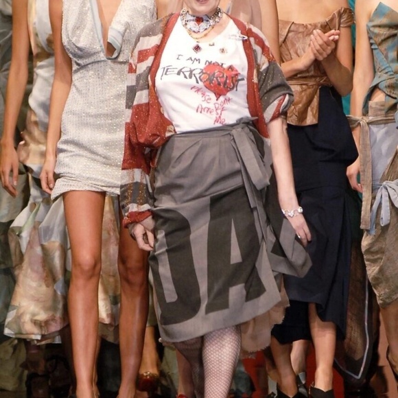 Vivienne Westwood Red Label Wool Camel Coat Rare Jacket 42 vintage 90's - Picture 10 of 10